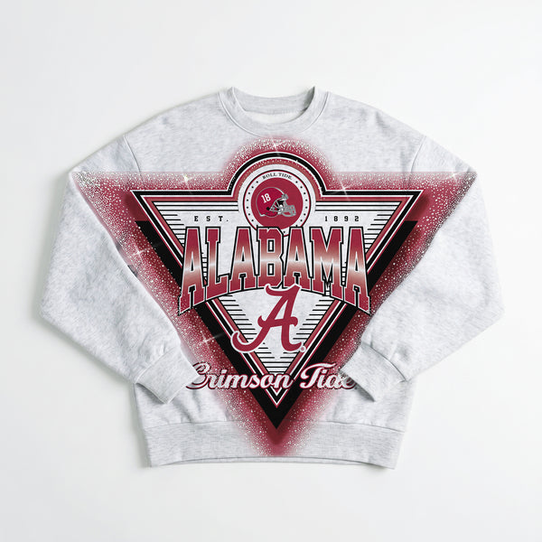 Alabama Crimson Tide Rhinestone Spray Sweatshirt