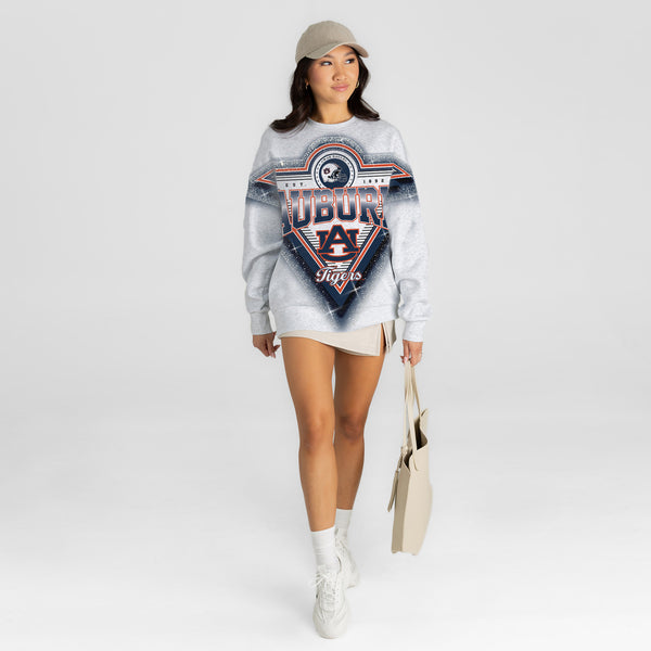 Auburn Tigers Rhinestone Spray Sweatshirt