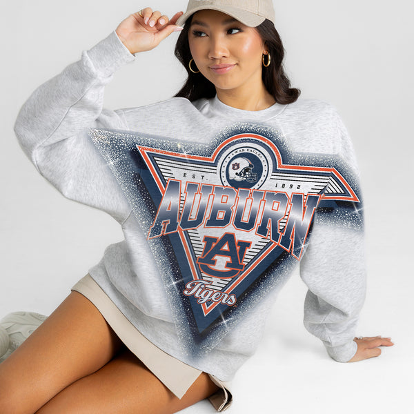 Auburn Tigers Rhinestone Spray Sweatshirt