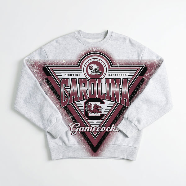 South Carolina Gamecocks Rhinestone Spray Sweatshirt