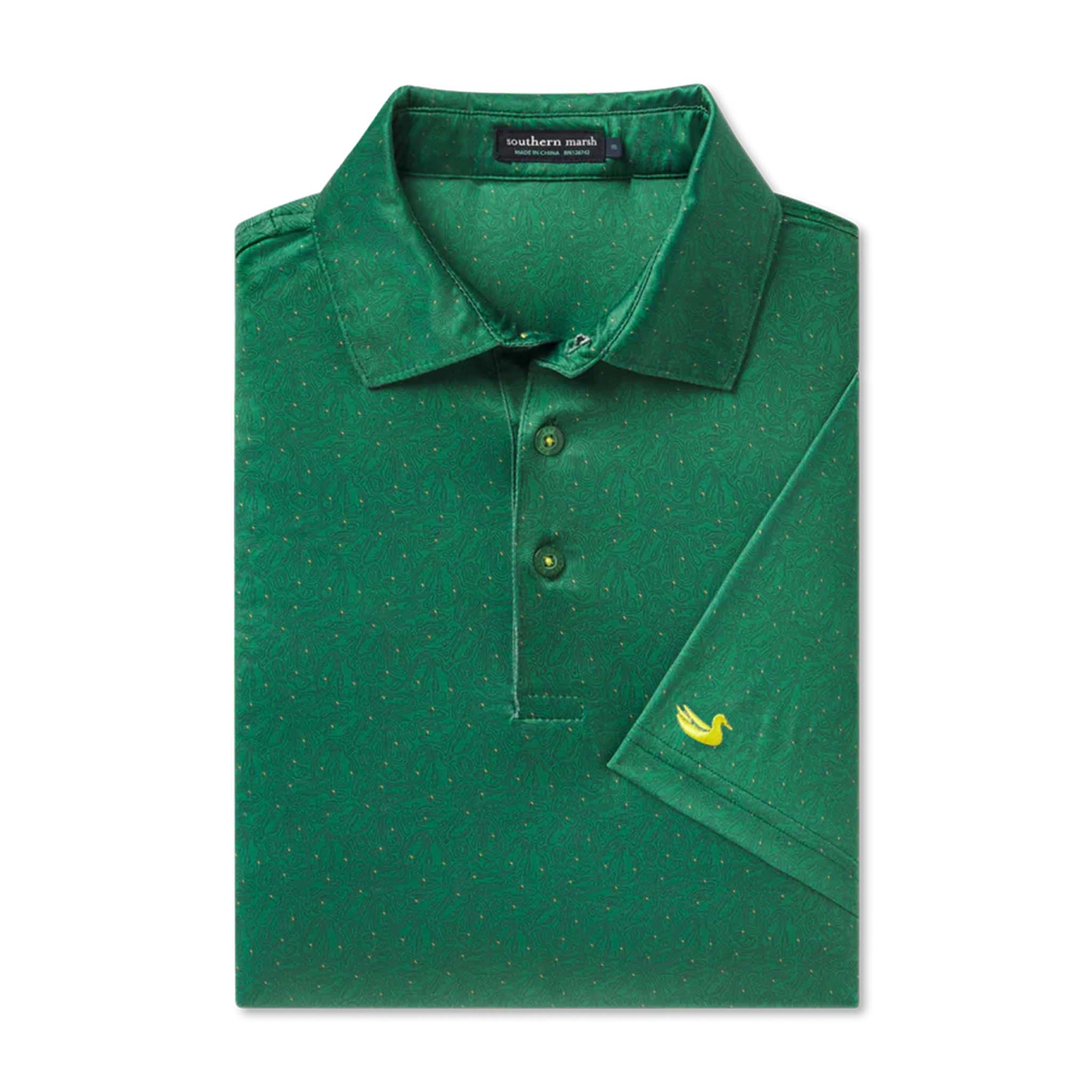 Southern Marsh Greens In Regulation Flyline Performance Polo