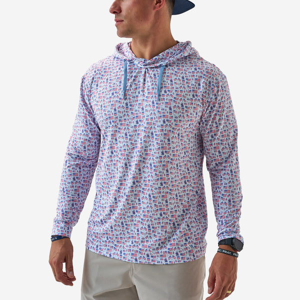 Old Glory UPF 50 Performance Hoodie
