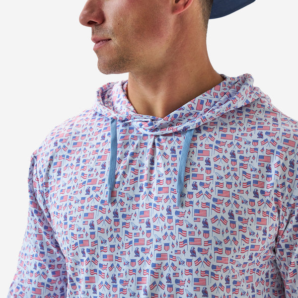 Old Glory UPF 50 Performance Hoodie