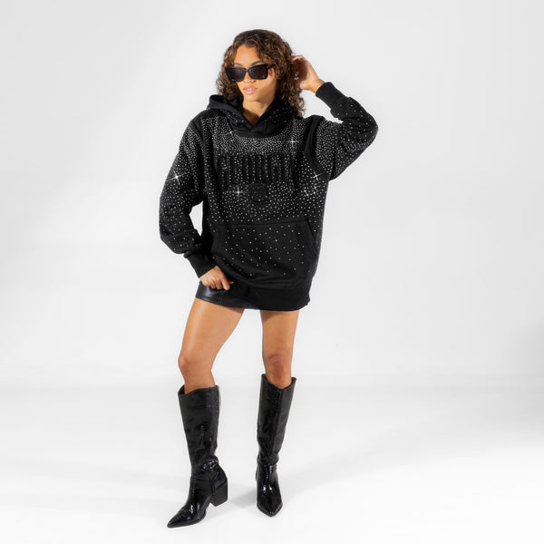 Georgia Rhinestone Faded Hoodie