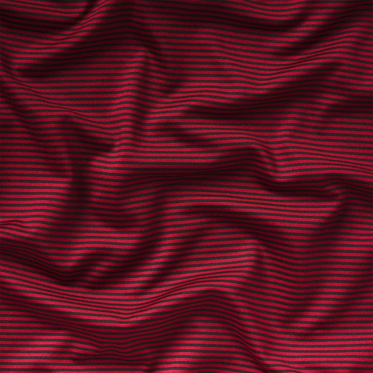 southern marsh Bermuda Hampton Stripe Polo in Garnet and Black