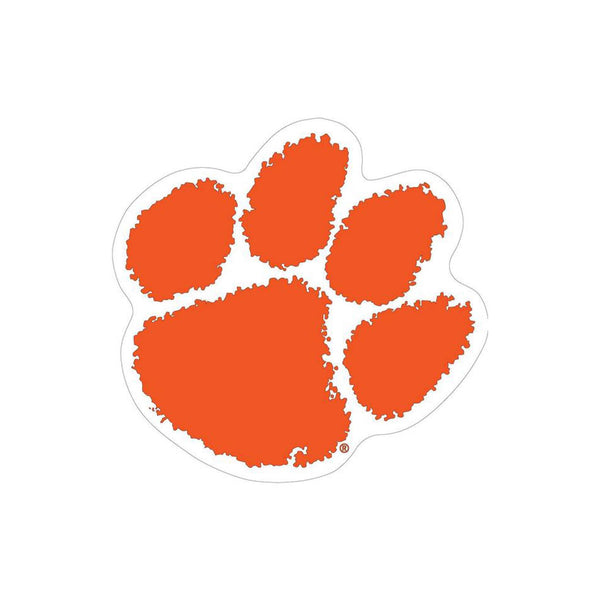 Clemson Tigers 6 inch Paw Decal