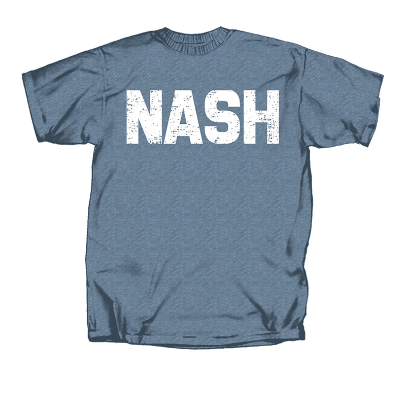 Nashville Airport Code Blue Short Sleeve T-Shirt