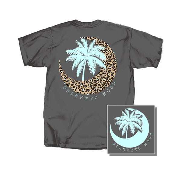  Youth leopard moon palmetto moon t-shirt