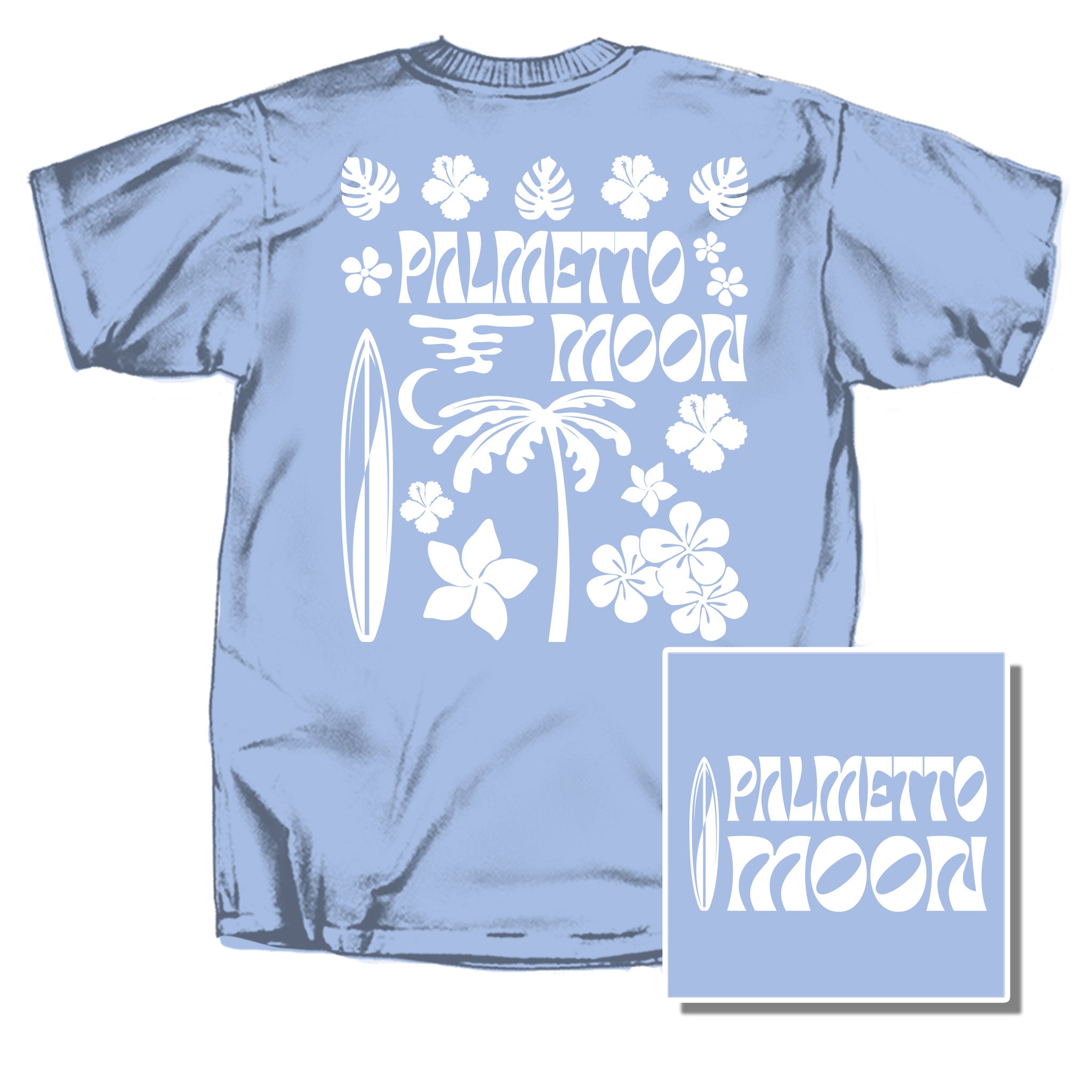 Tropical Palm Short Sleeve T-Shirt
