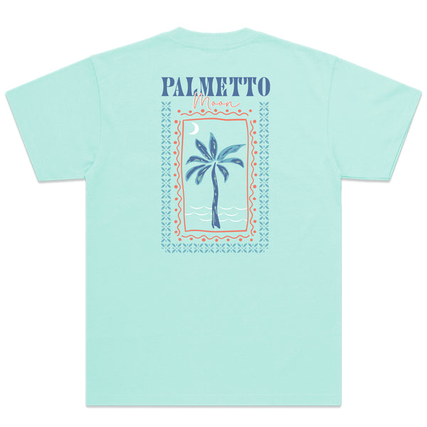 Pattern Palm Short Sleeve T-Shirt
