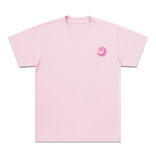 Youth Heart Stripe Moon Short Sleeve T-Shirt