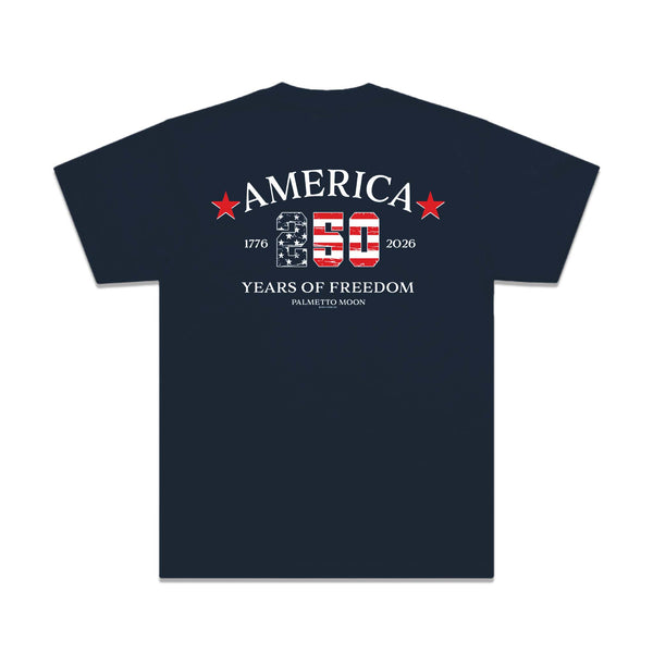 Youth America 250th Anniversary Short Sleeve T-Shirt in Navy