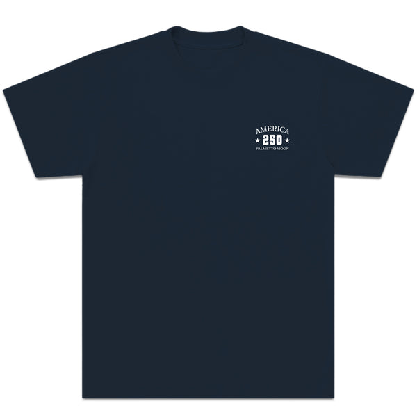 America 250th Anniversary Short Sleeve T-Shirt in Navy