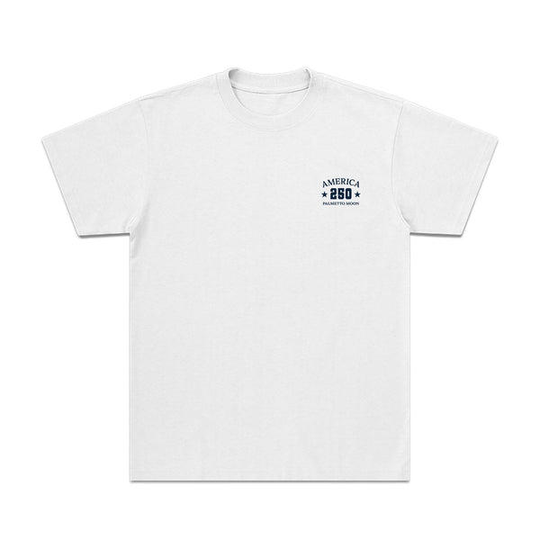 Youth America 250th Anniversary Short Sleeve T-Shirt in White