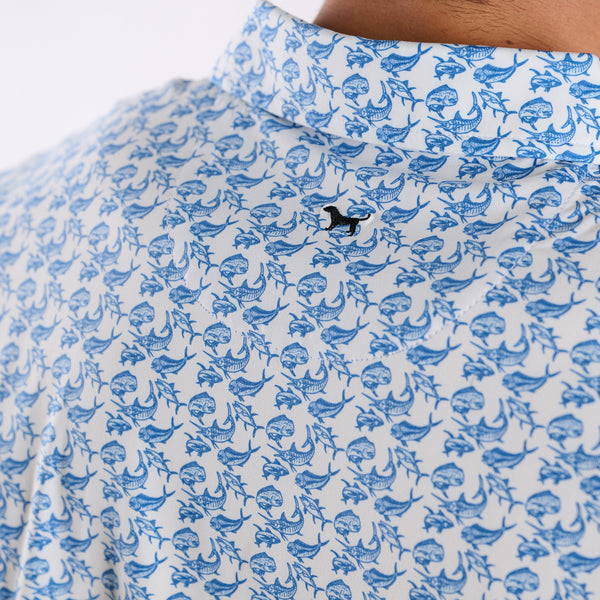 Fish Water Dude Polo