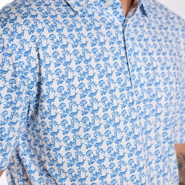 Fish Water Dude Polo