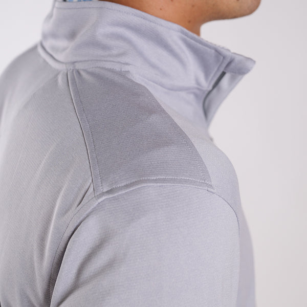 Quarter Zip Pullover in Granite