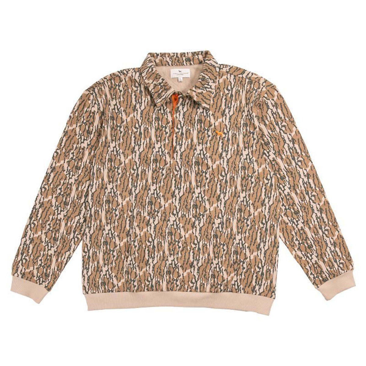 Patterned sweater on a white background