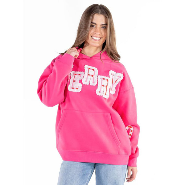Patchwork Merry Hoodie