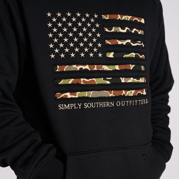 Men's Flag Outdoor Hoodie