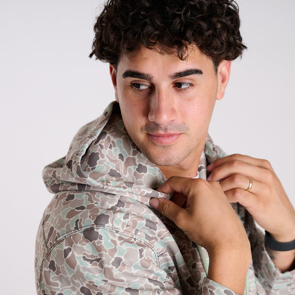 Men's William Hoodie in Light Camo