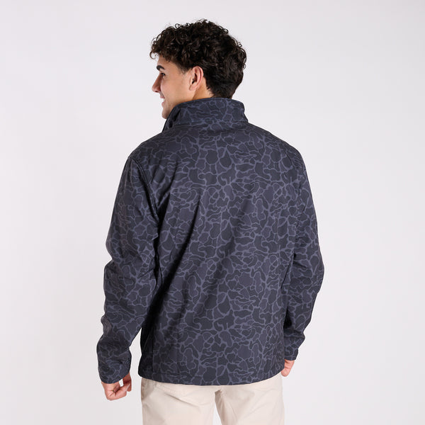 Flex Shell Jacket in Black Camo
