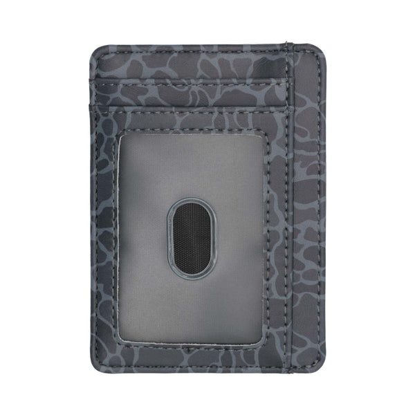 Black Camo Card Holder Wallet