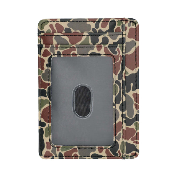 Camo Card Holder Wallet
