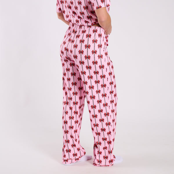 Christmas Bow Pajama Pants