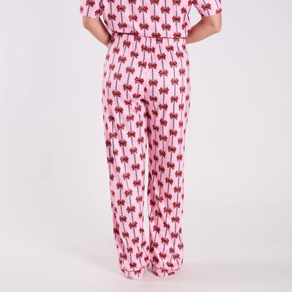 Christmas Bow Pajama Pants