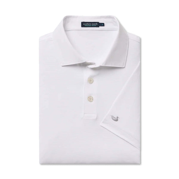 Santa Clara Polo in White