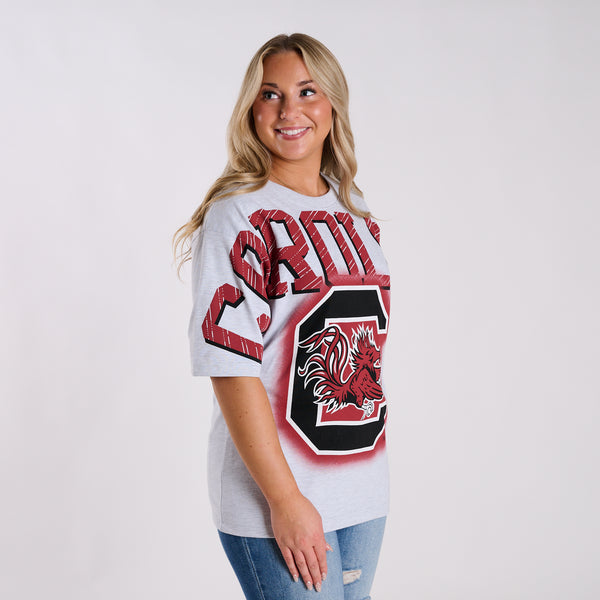 South Carolina Gamecocks Oversized Graphic Short Sleeve T-Shirt