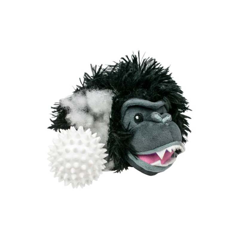 4 Inch Grizzly 2-In-1 Ball Dog Toy
