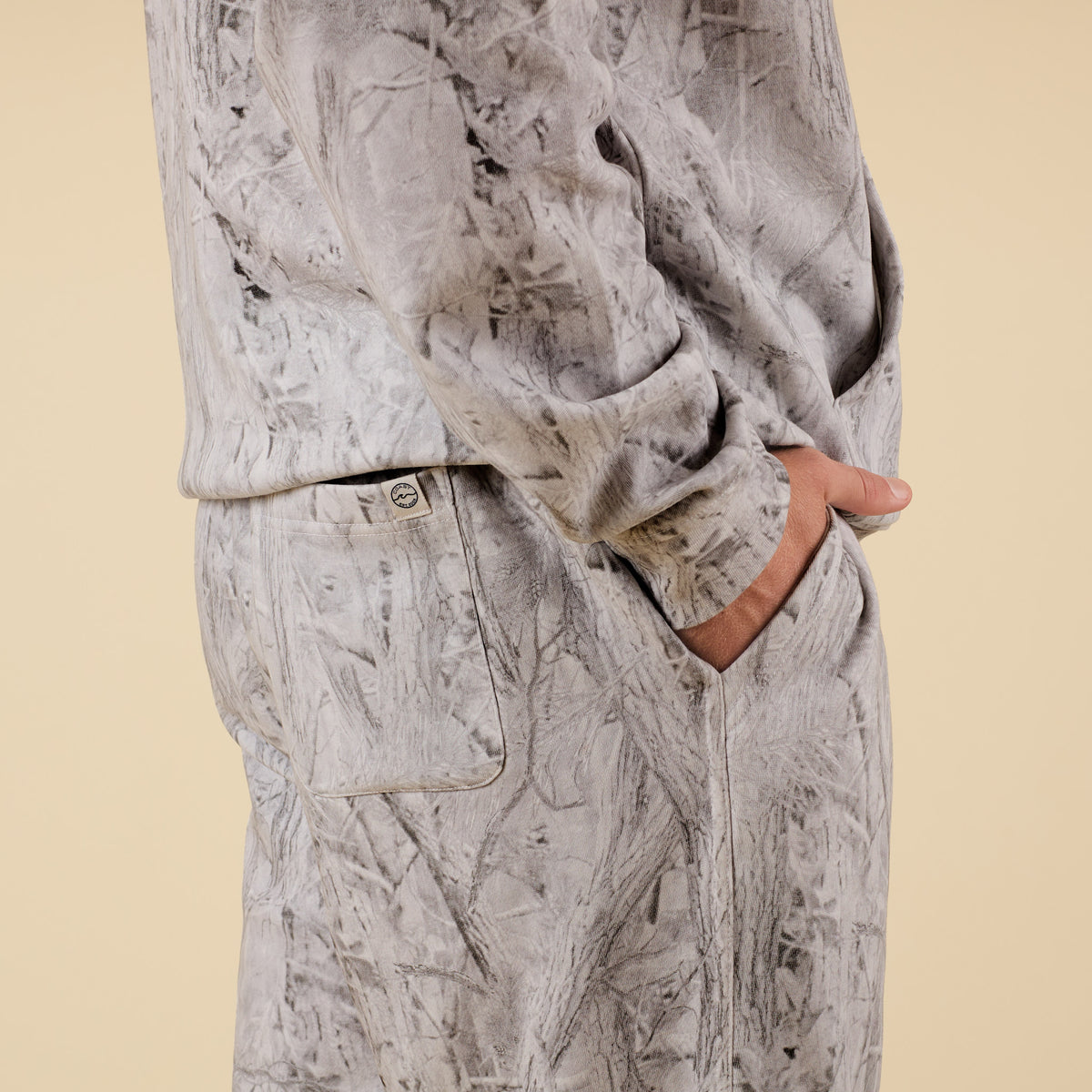 Men's Beaufort Grey Camo Dorm Short by Coast Apparel