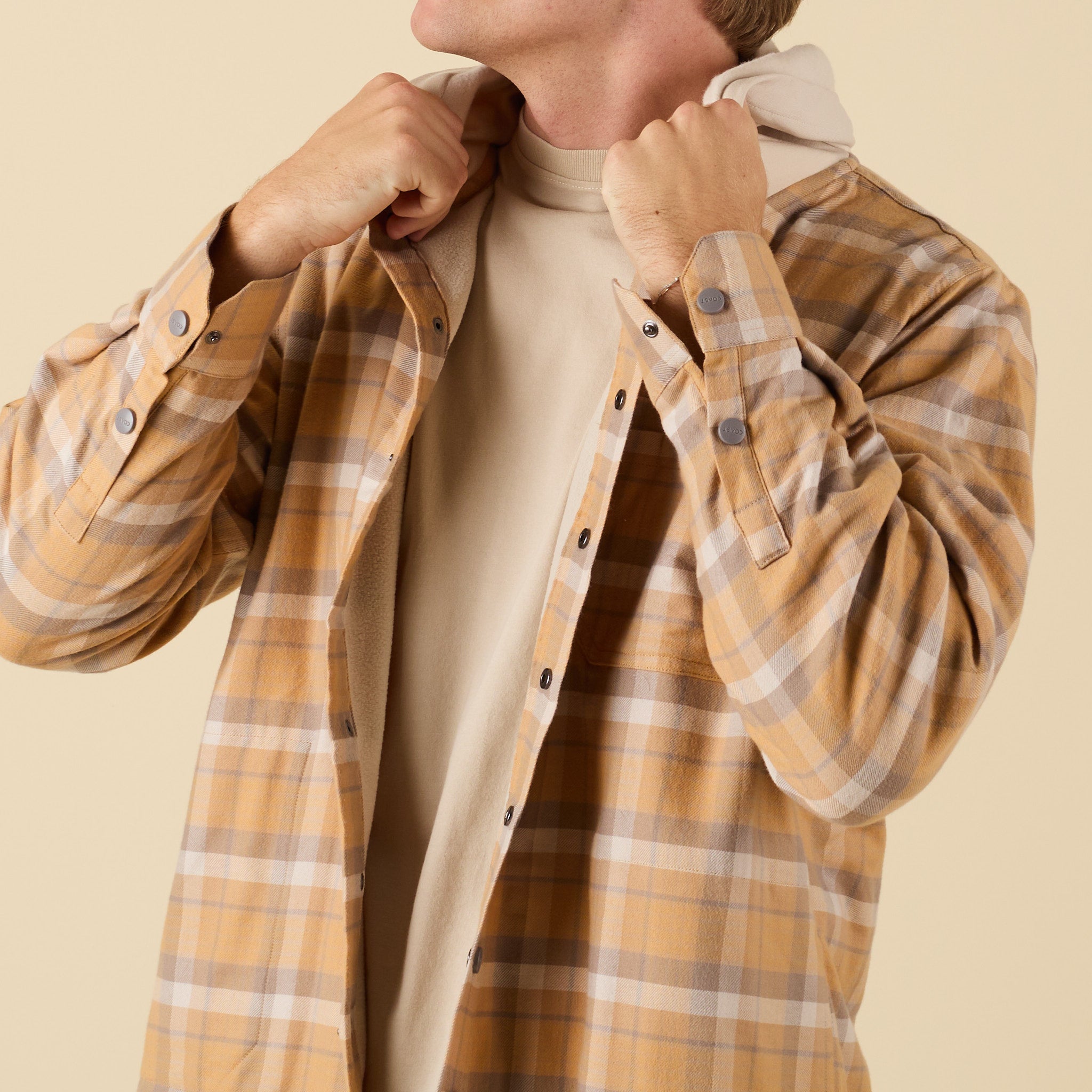 Men's Harbor Shacket with Hood