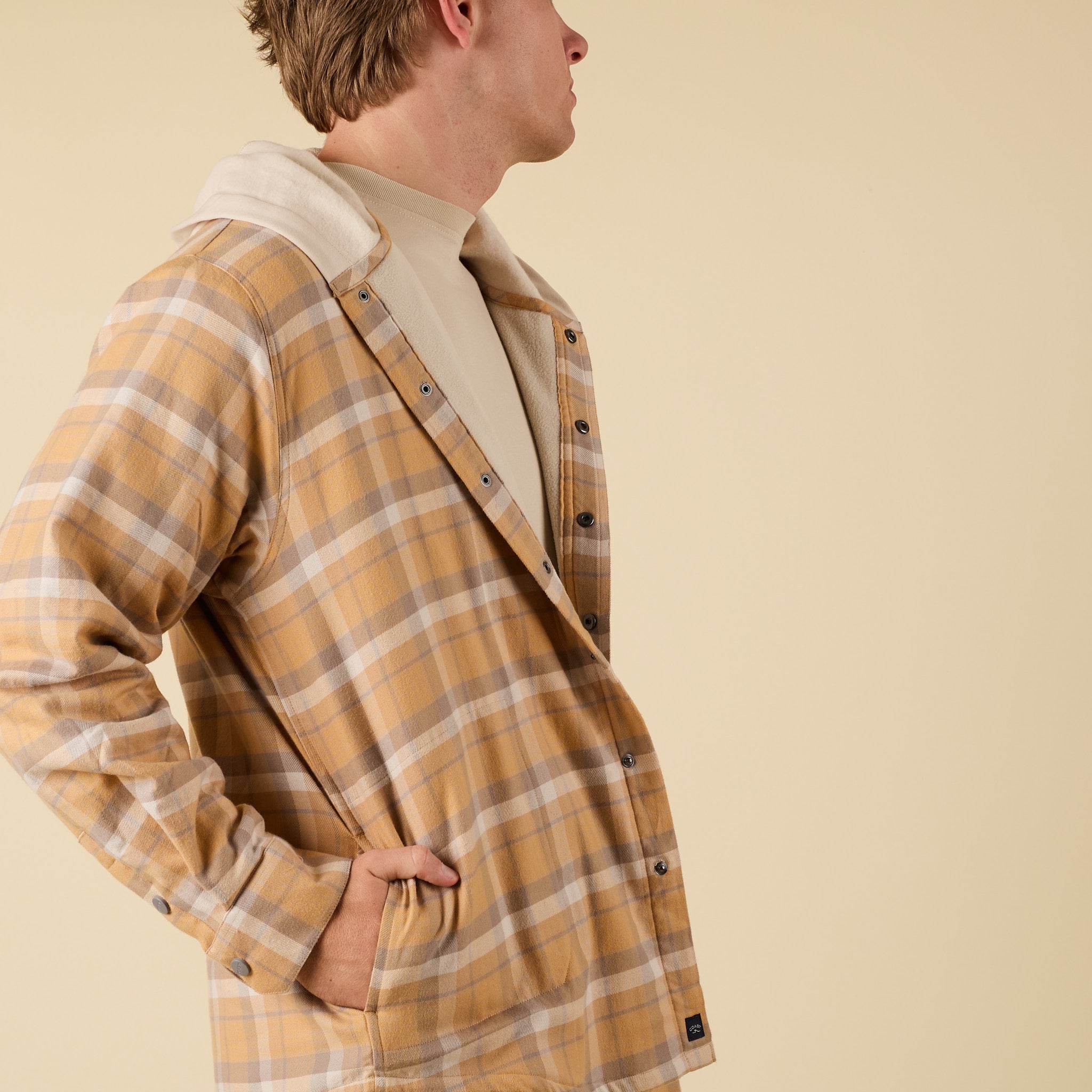 Men's Harbor Shacket with Hood