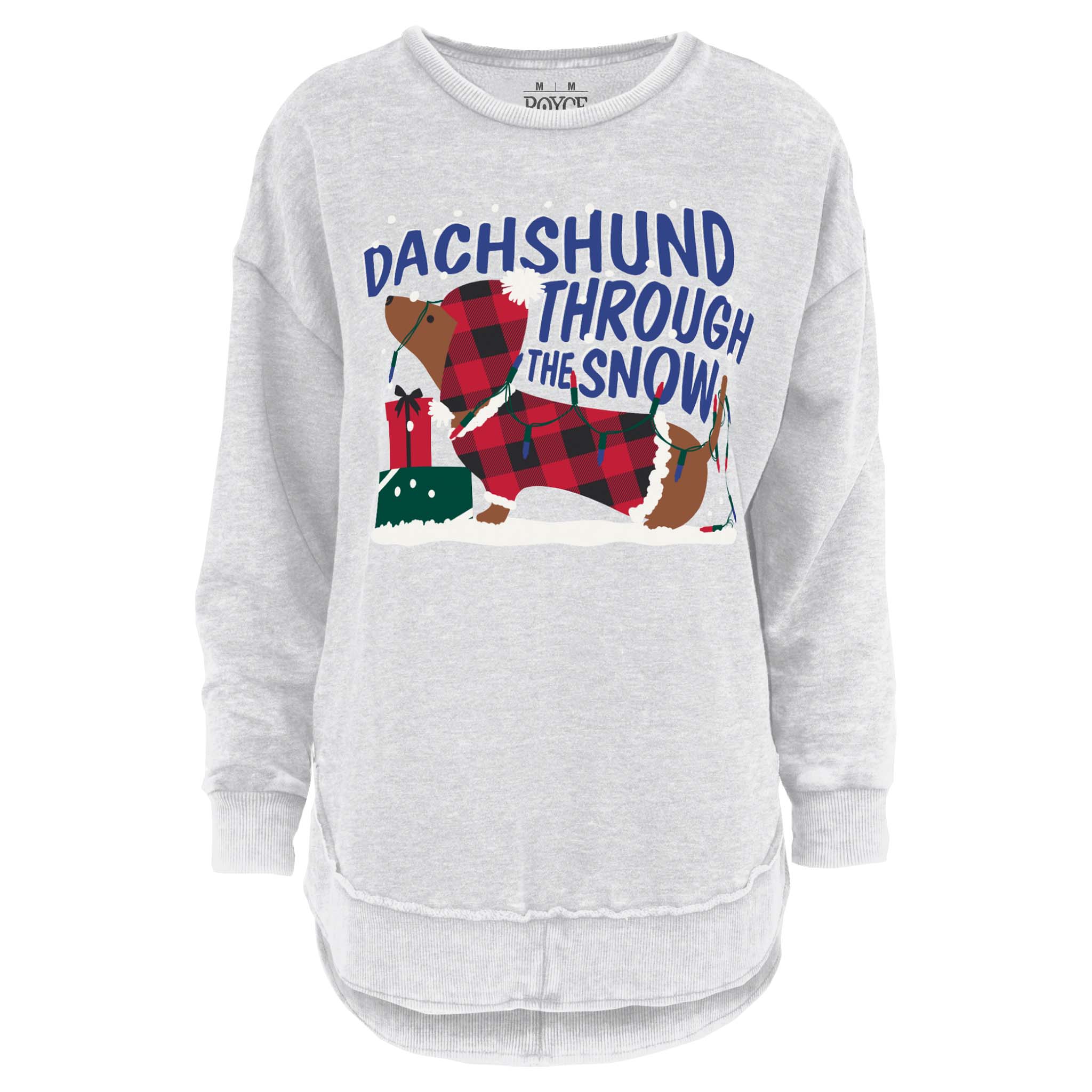 Dachshund Through The Snow Crewneck Sweatshirt