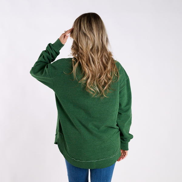 Let Us Adore Him Poncho Sweatshirt