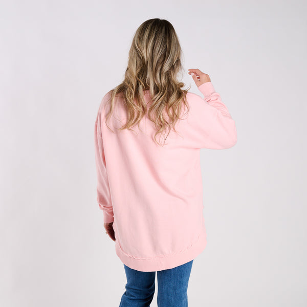 Merry Christmas Reindeer Crewneck Sweatshirt