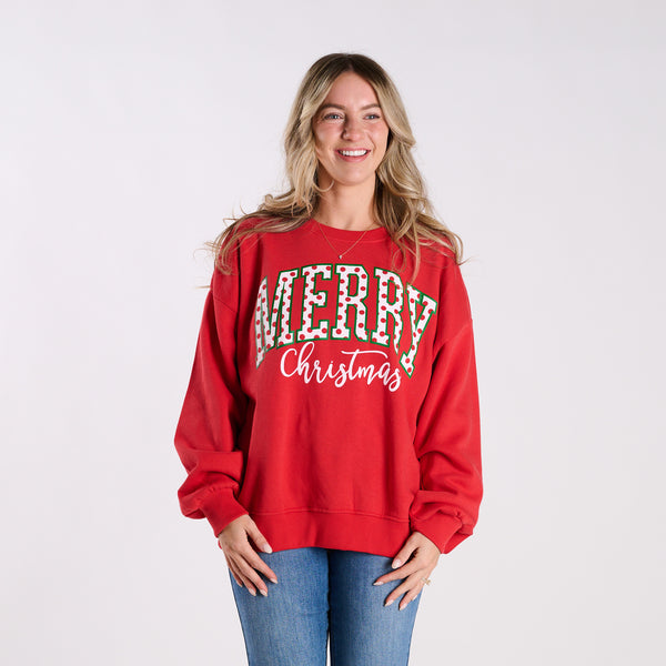 Merry Christmas Crewneck Sweatshirt