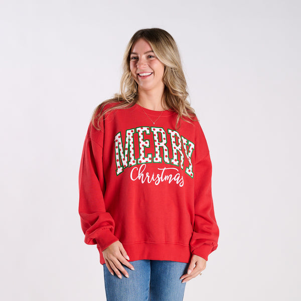 Merry Christmas Crewneck Sweatshirt