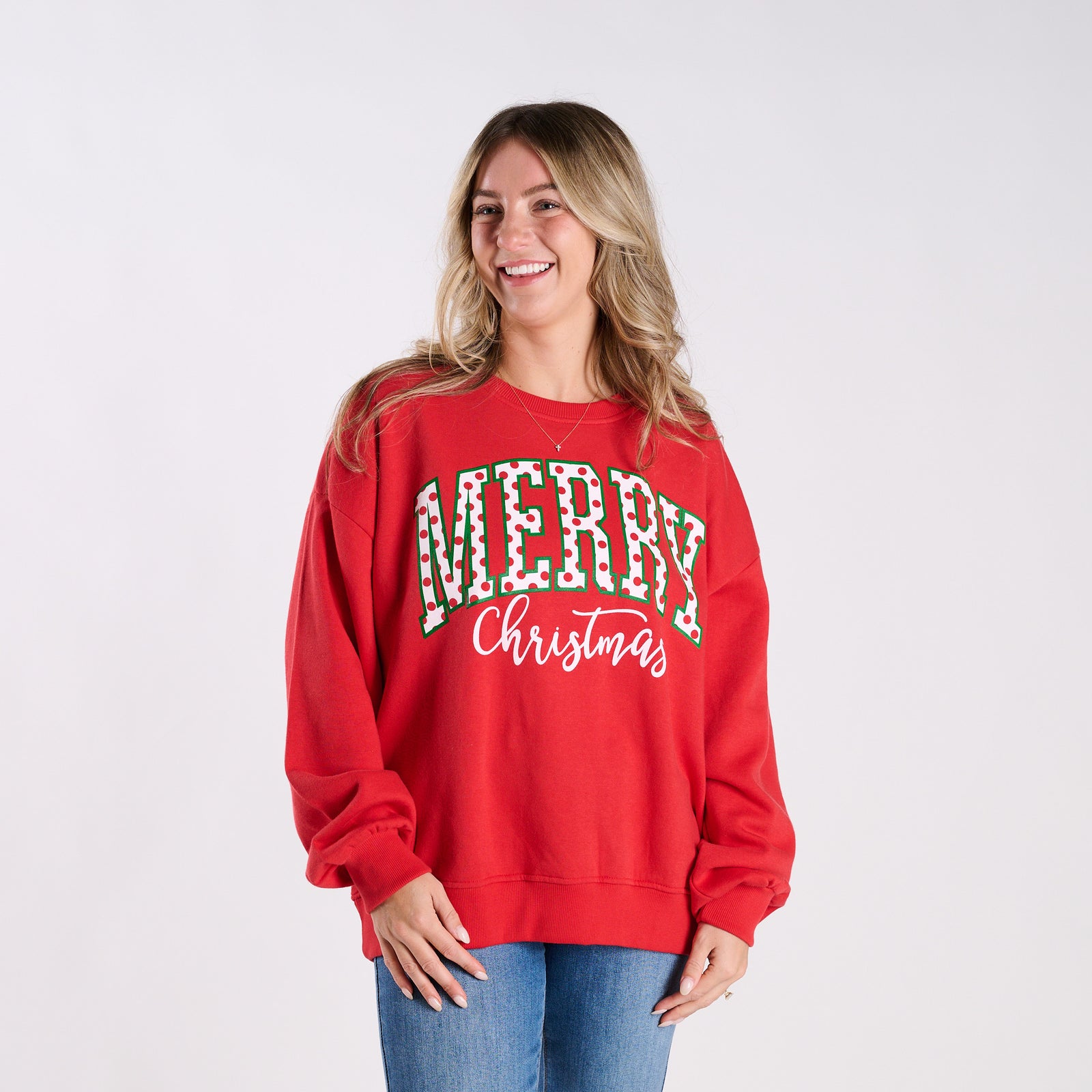 Merry Christmas Crewneck Sweatshirt