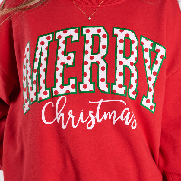 Merry Christmas Crewneck Sweatshirt