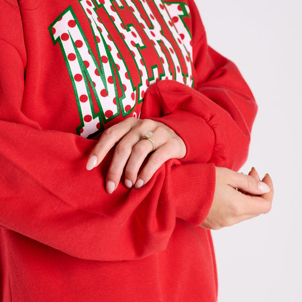 Merry Christmas Crewneck Sweatshirt