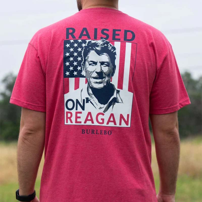 Raised On Reagan Short Sleeve T-Shirt