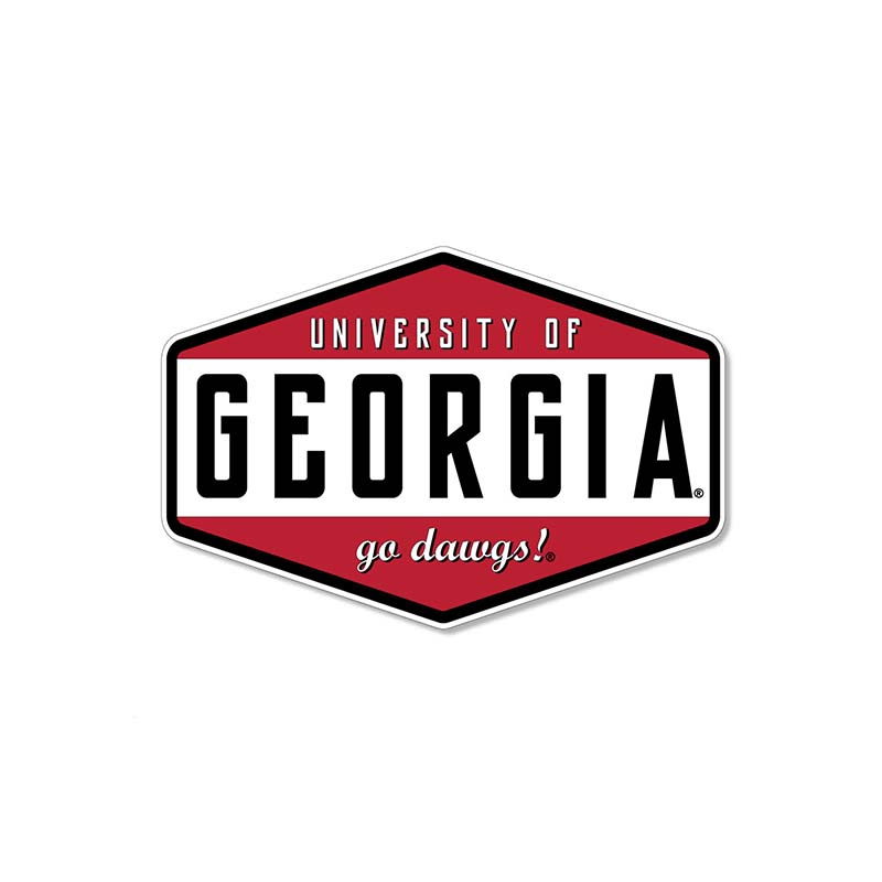 Georgia Badge Rugged Decal