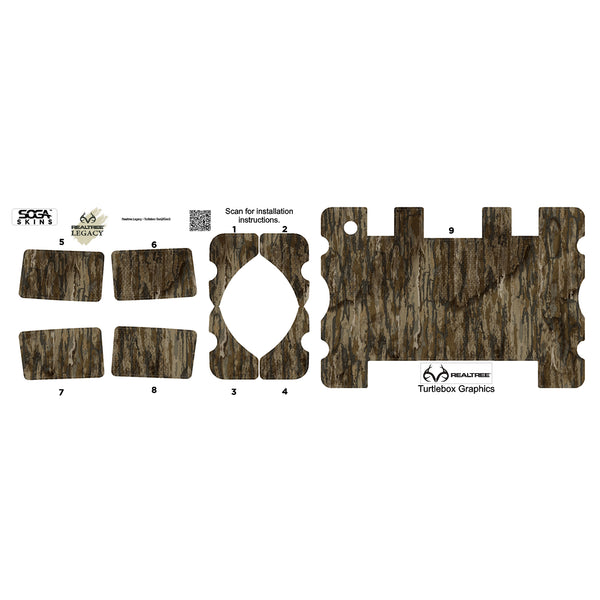 Real Tree Legacy Turtlebox Gen 3 Skin