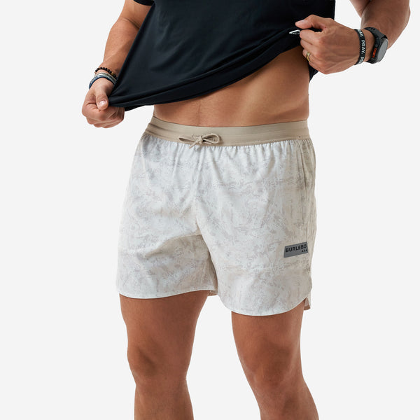 5 Inch Training Shorts in Digi Camo Ivory