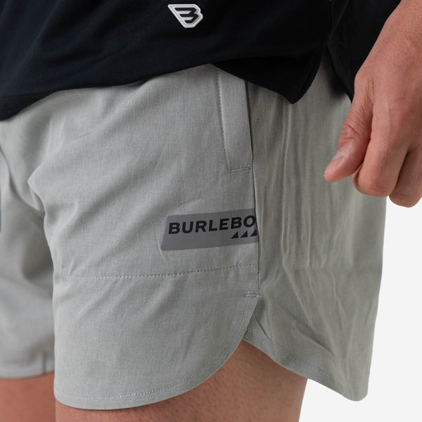 5 Inch Training Shorts in Heather Grey