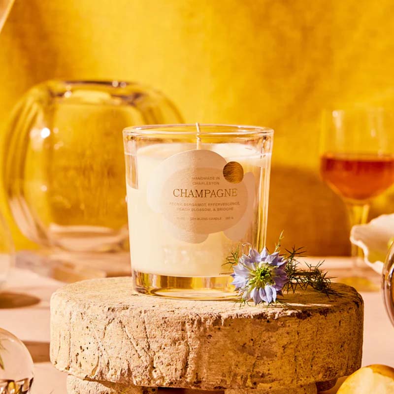 Champagne Sparkling Candle